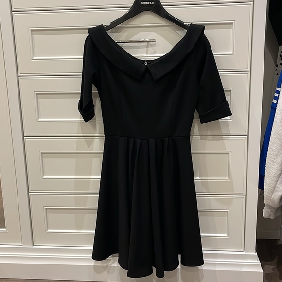 Elegant black little dress Size M - Picture 3 of 7